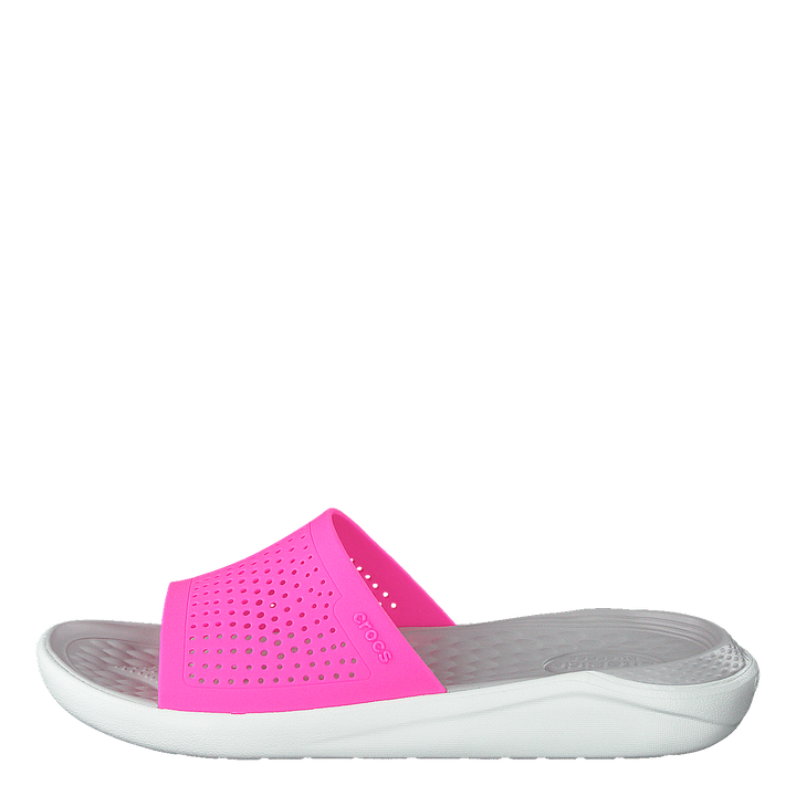 Literide Slide Electric Pink/almost White