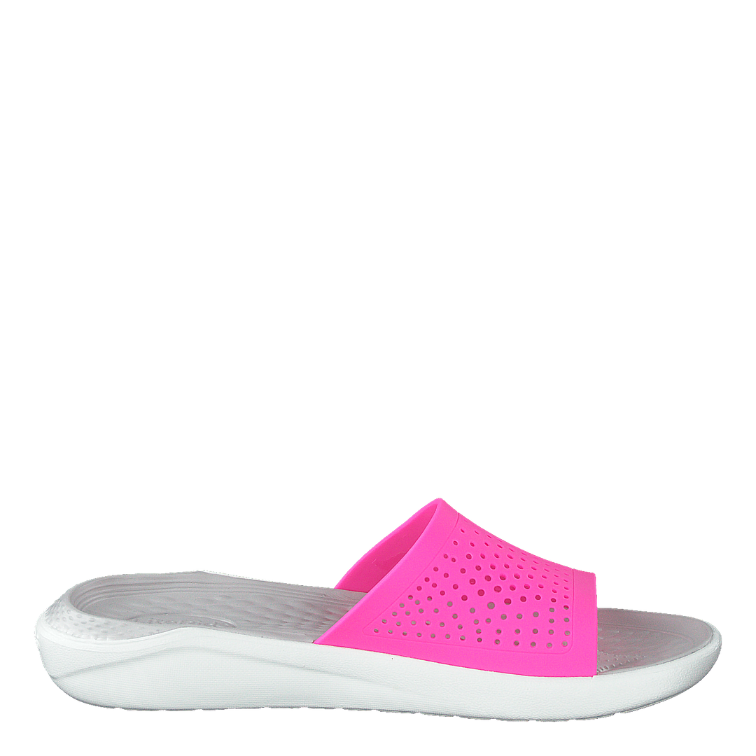 Literide Slide Electric Pink/almost White