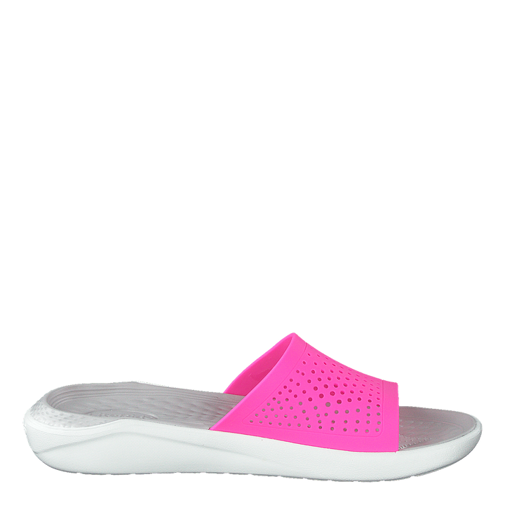 Literide Slide Electric Pink/almost White