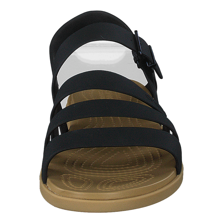 Tulum Sandal Women Black / Tan