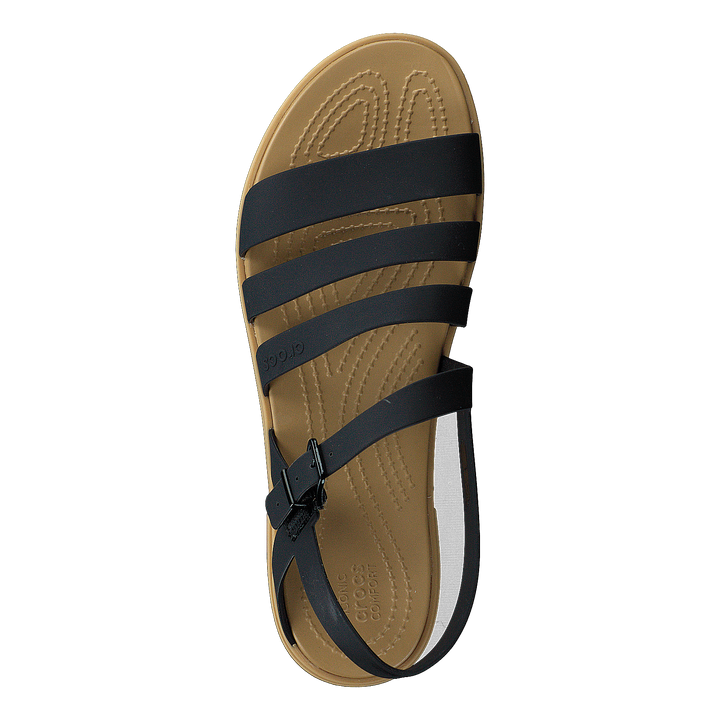 Tulum Sandal Women Black / Tan