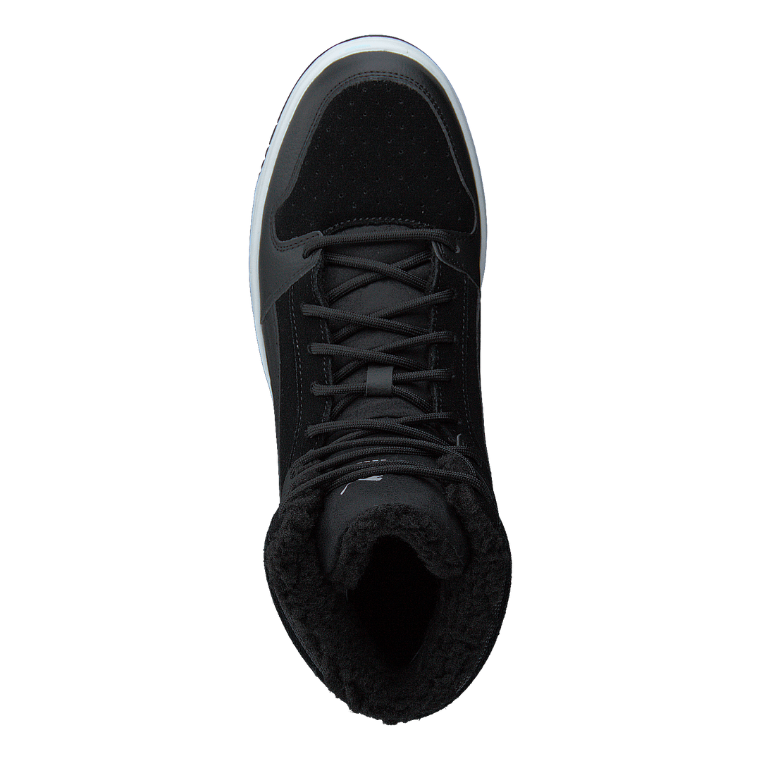 Puma Rebound Layup Fur Sd Jr Puma Black-puma White