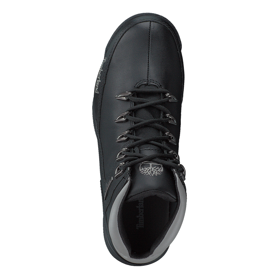 Euro Rock Hiker Black Full Grain