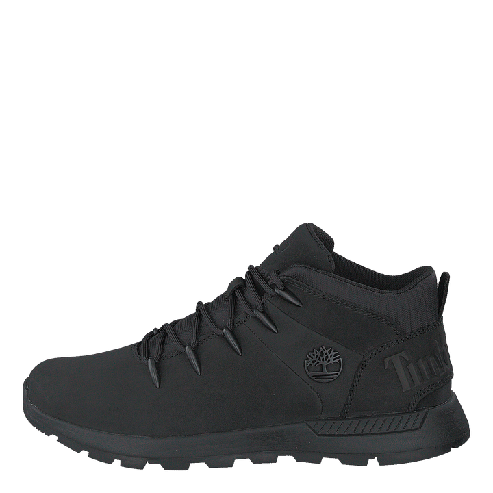 Sprint Trekker Mid Black Nubuck