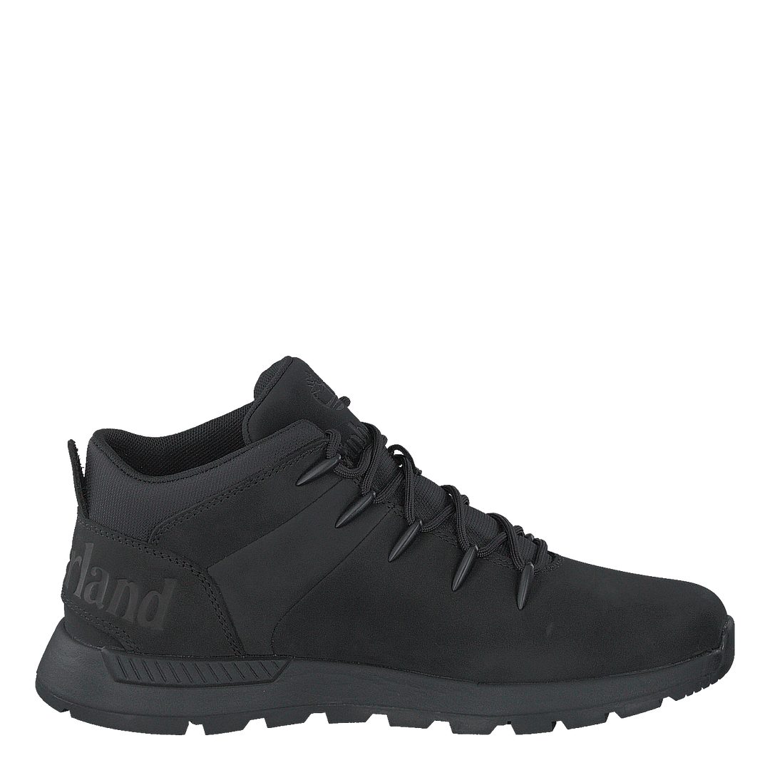 Sprint Trekker Mid Black Nubuck