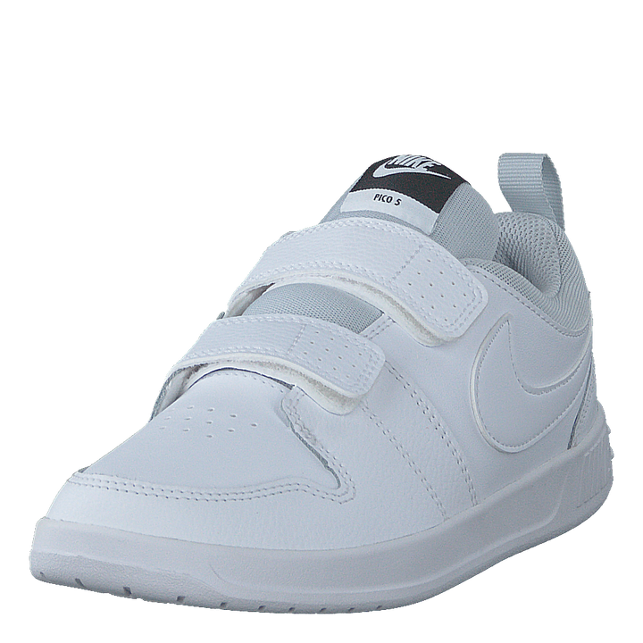 Pico 5 Little Kids' Shoes WHITE/WHITE-PURE PLATINUM