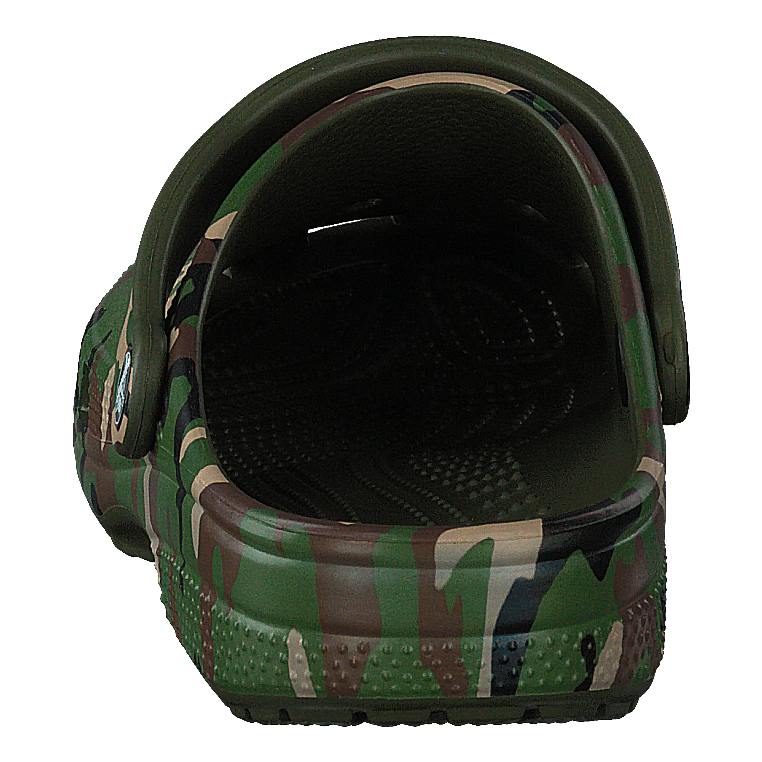 Classic Printed Camo Clog Army Green/multi