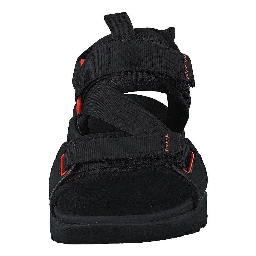 Ripcord 2 Strap Sandal Black Webbing