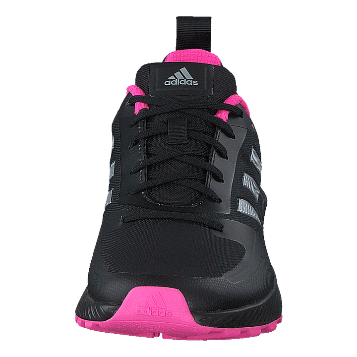 Run Falcon 2.0 TR Shoes Core Black / Silver Metallic / Screaming Pink