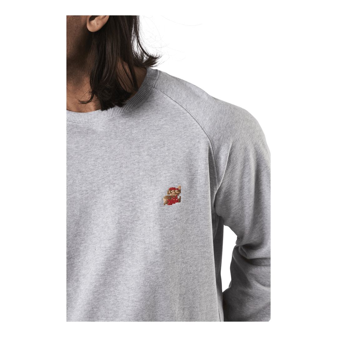 Sweatshirt Malmoe Super Mario Grey Melange