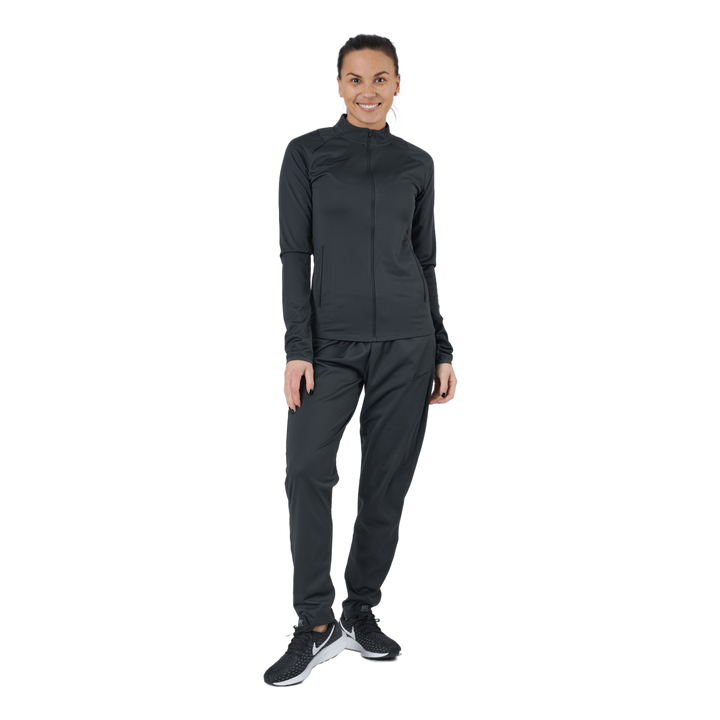 Women Knit Soccer Tracksuit Anthracite/black/black