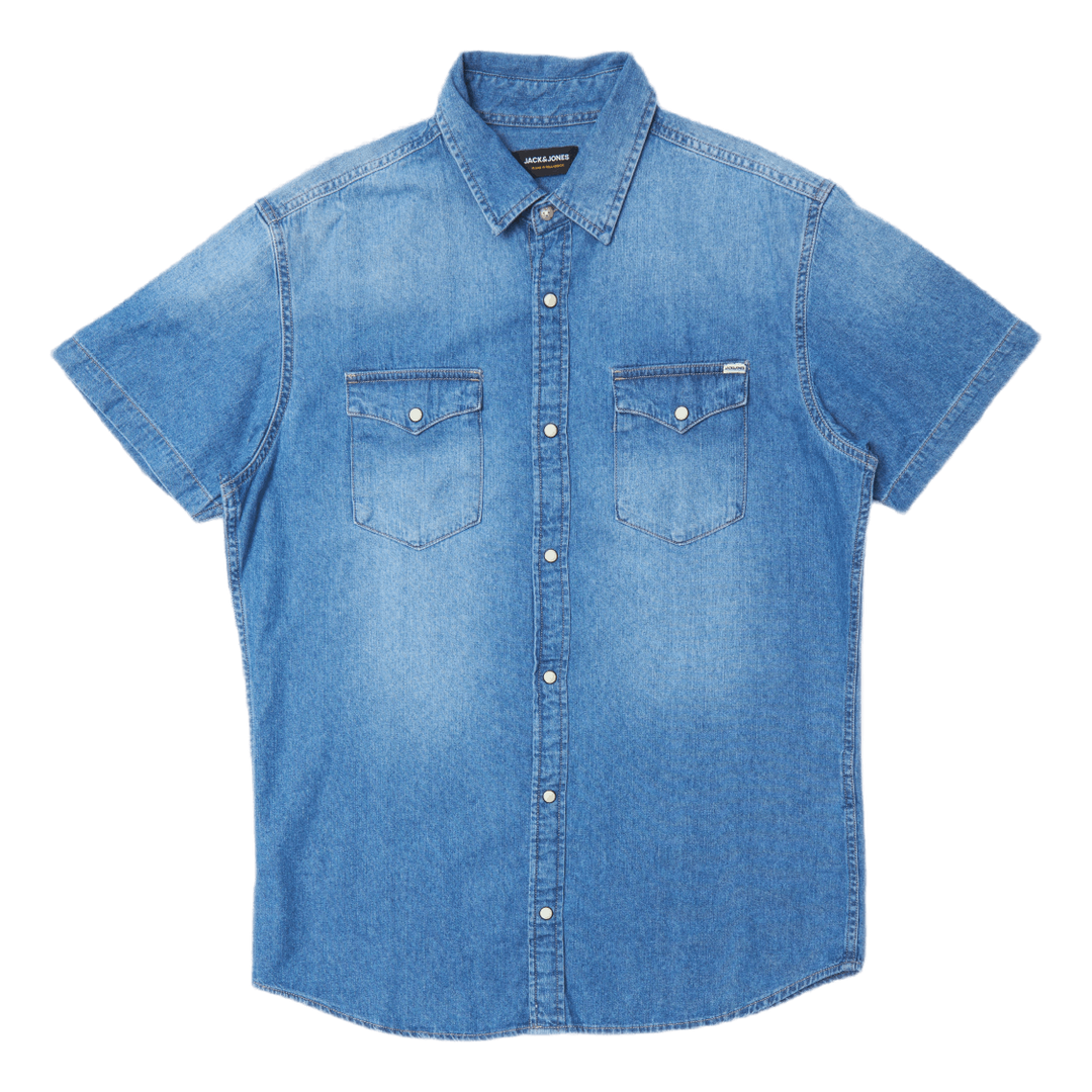 Esheridan Shirt S/s Medium Blue Denim