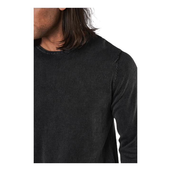 Eleo Knit Crew Neck Caviar