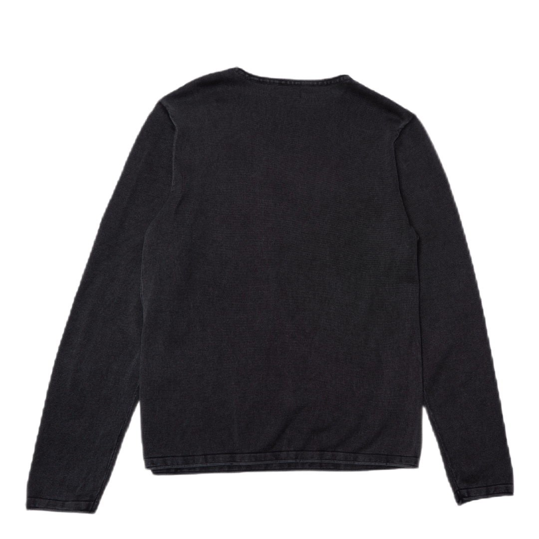 Eleo Knit Crew Neck Caviar