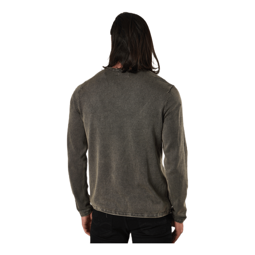 Eleo Knit Crew Neck Dusty Olive