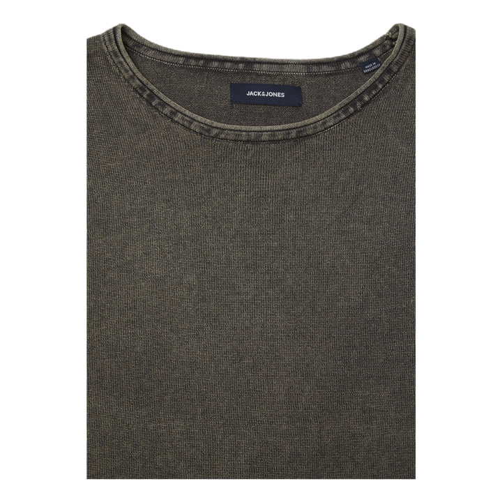 Eleo Knit Crew Neck Dusty Olive