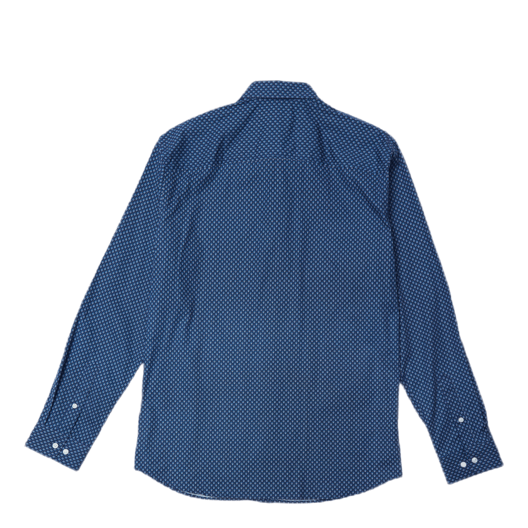 Blackpool Stretch Shirt L/s Navy Blazer