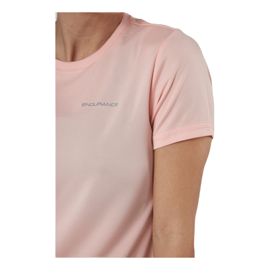 Vista S/s Performance Tee Rosa