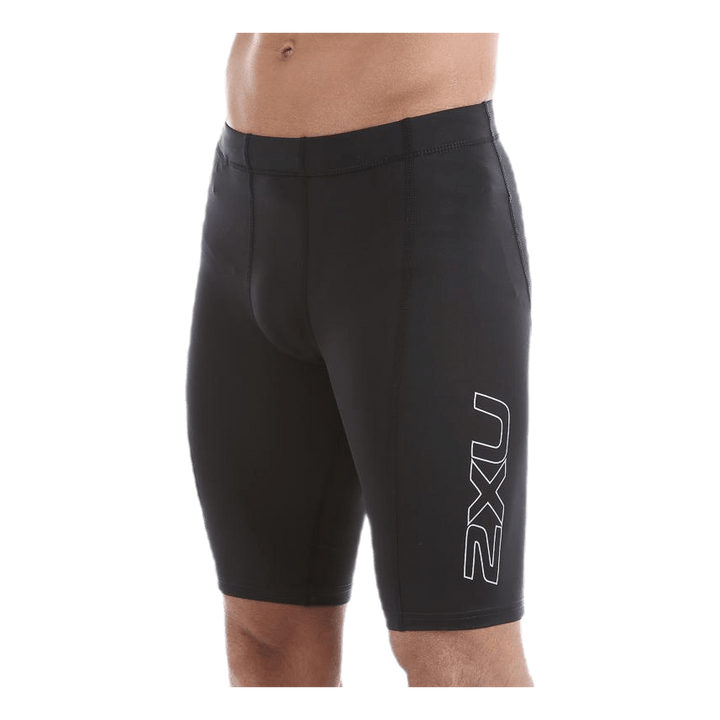 TR2 Compression Shorts Black/Silver