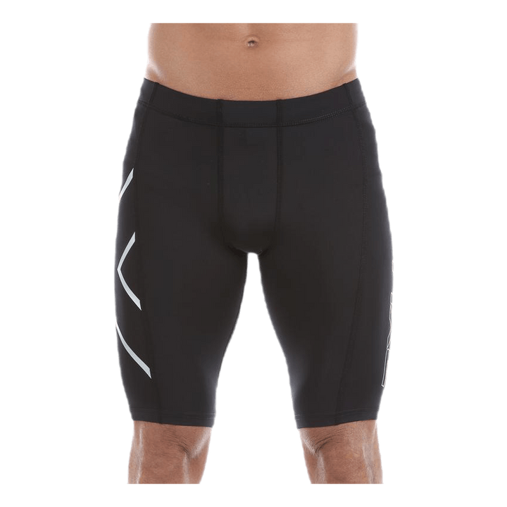 TR2 Compression Shorts Black/Silver