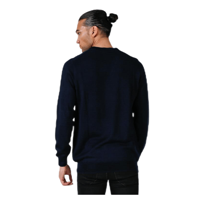 V-Neck Pullover Blue