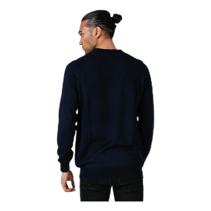 V-Neck Pullover Blue