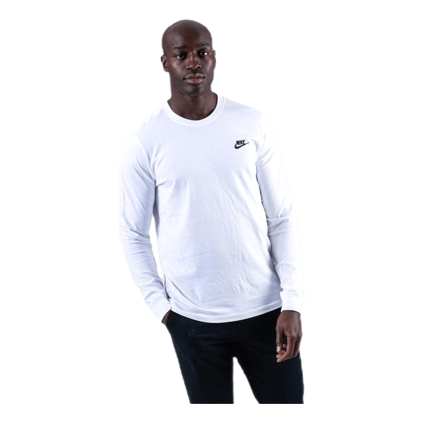 Sportswear Men's Long-Sleeve T-Shirt WHITE/BLACK