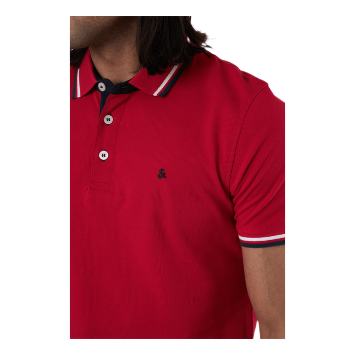 Epaulos Polo Ss Red