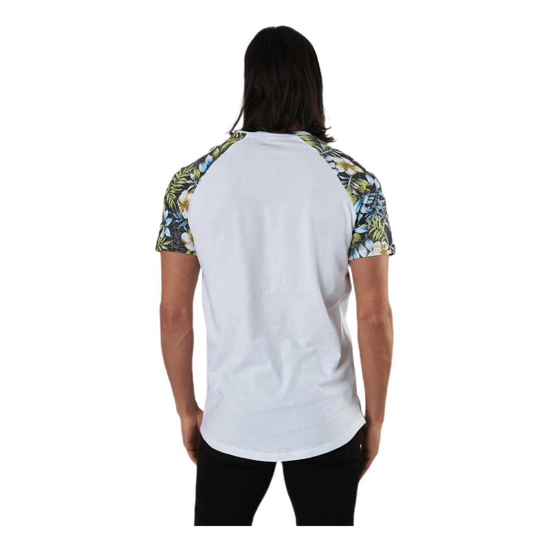 Flower Tee Ss Crew Neck Black