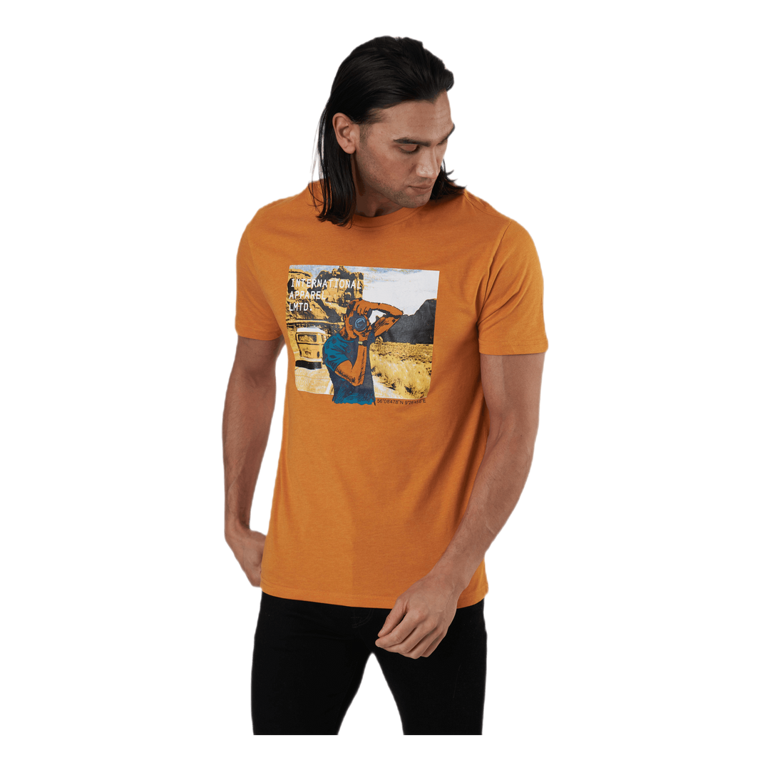 Gooding M SS Tee Orange