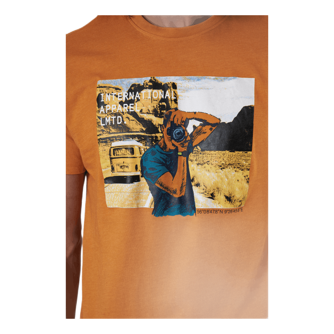 Gooding M SS Tee Orange