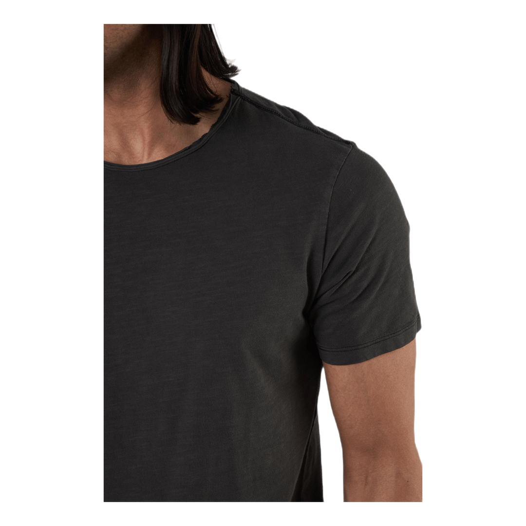 Easher Tee O-Neck Ss Black