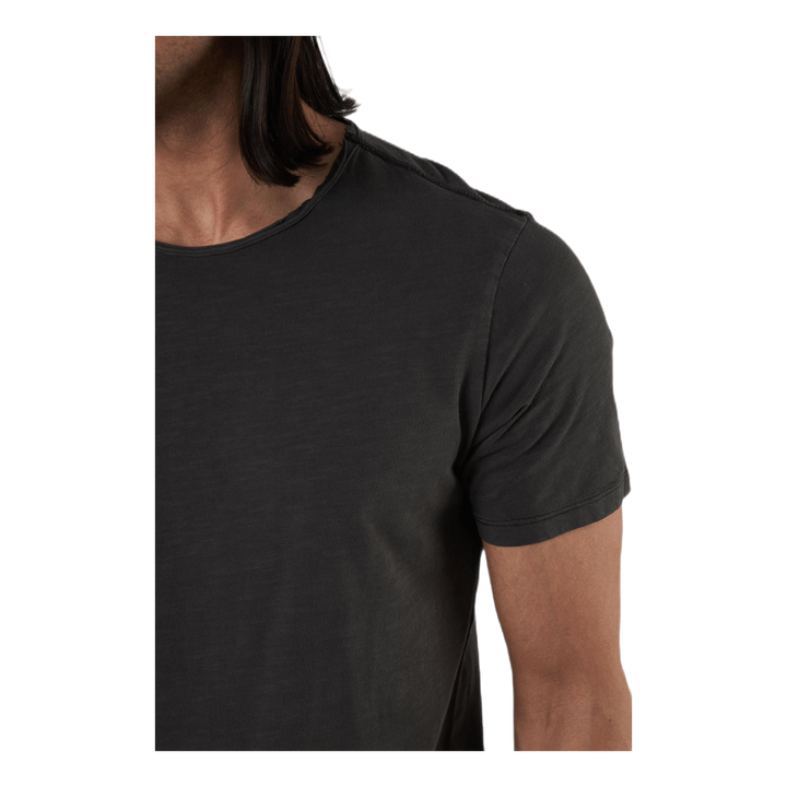 Easher Tee O-Neck Ss Black