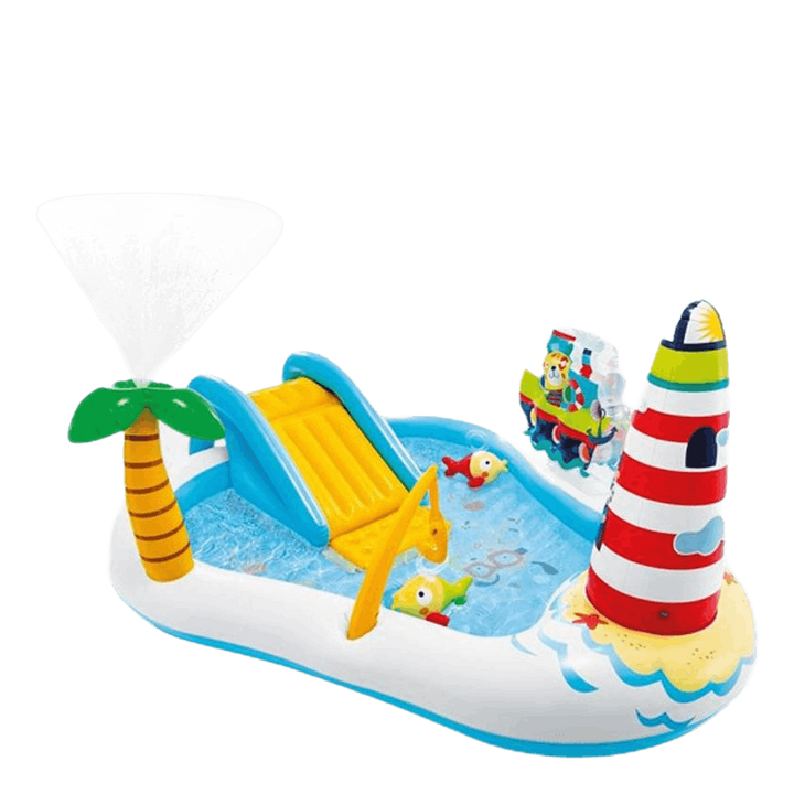 Fishing Fun Play Center Patterned