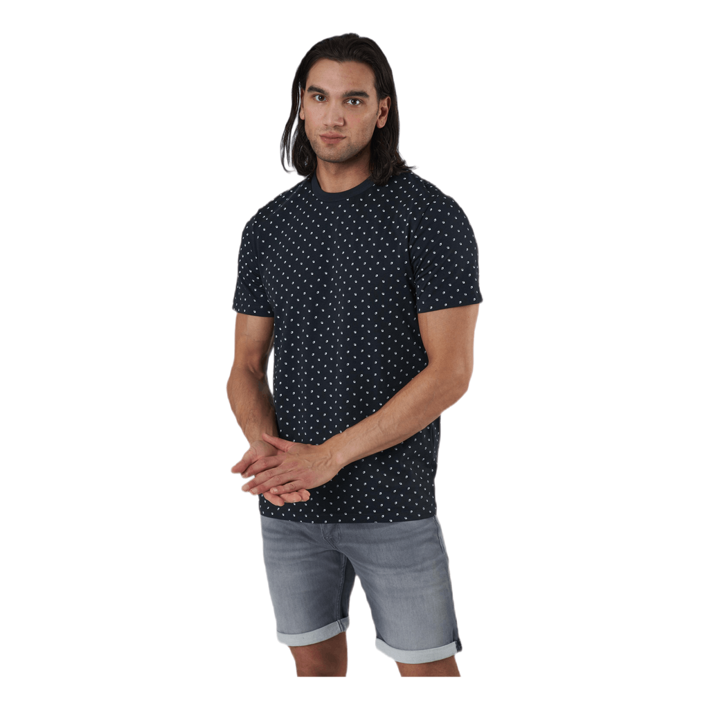 Minimal Aop Tee Ss Crew Neck