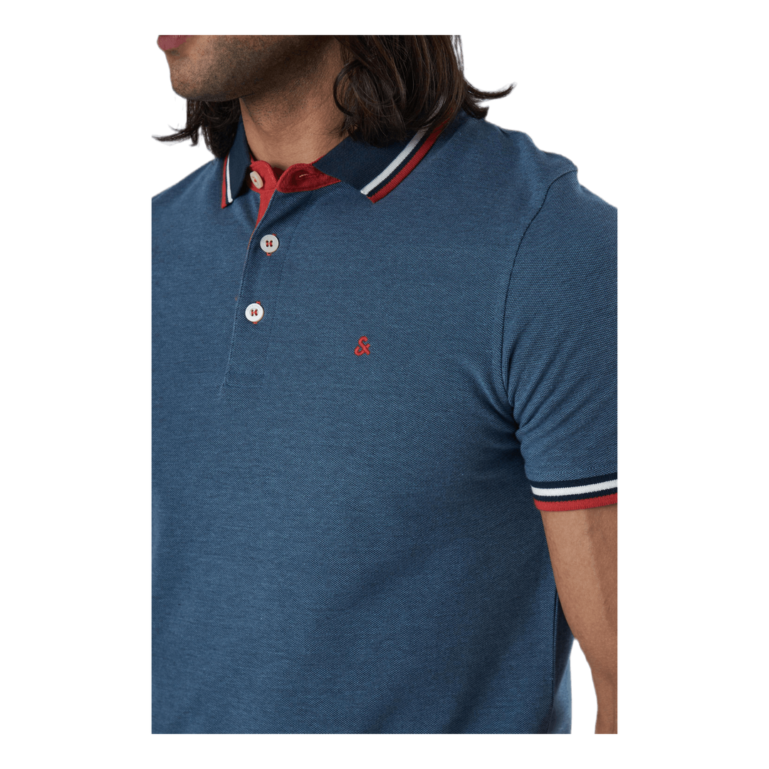 Epaulos Polo Ss Blue