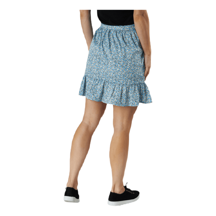 Olivia Wrap Skirt Wvn Blue