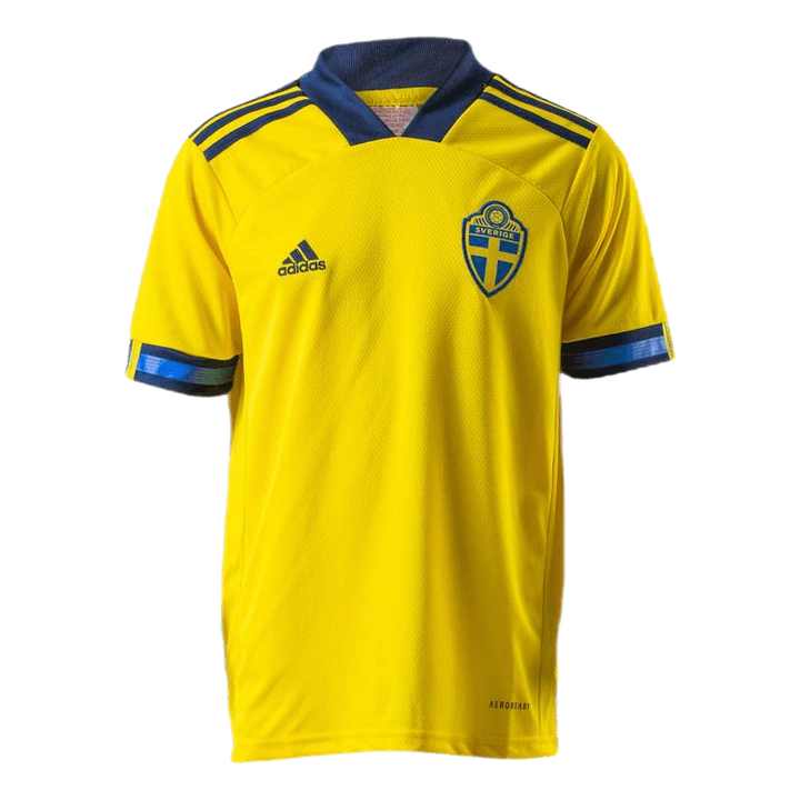 20/21 Sweden Home Jersey Youth Yellow / Night Indigo