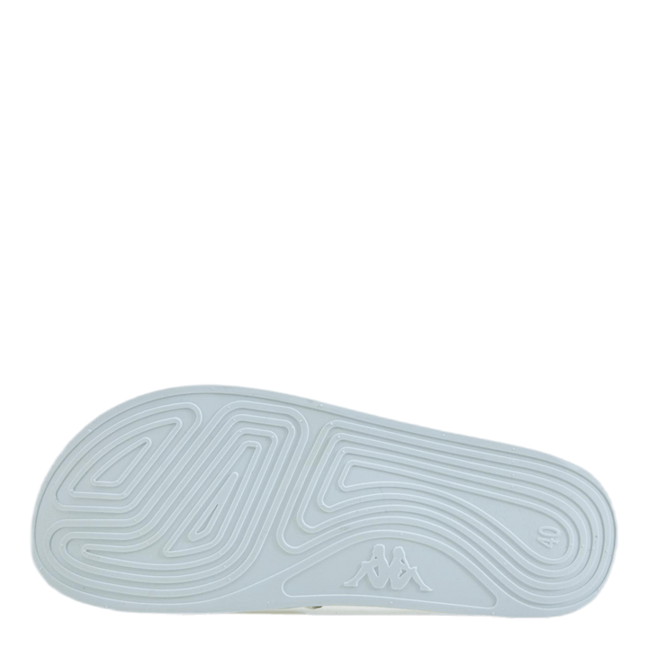 Slipper, Authentic Aqua 1 White/Silver