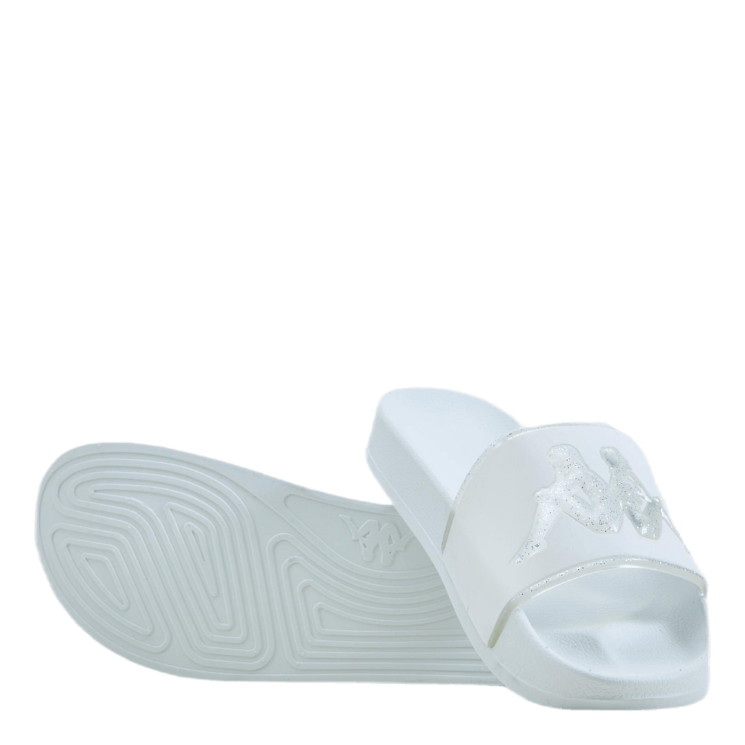 Slipper, Authentic Aqua 1 White/Silver