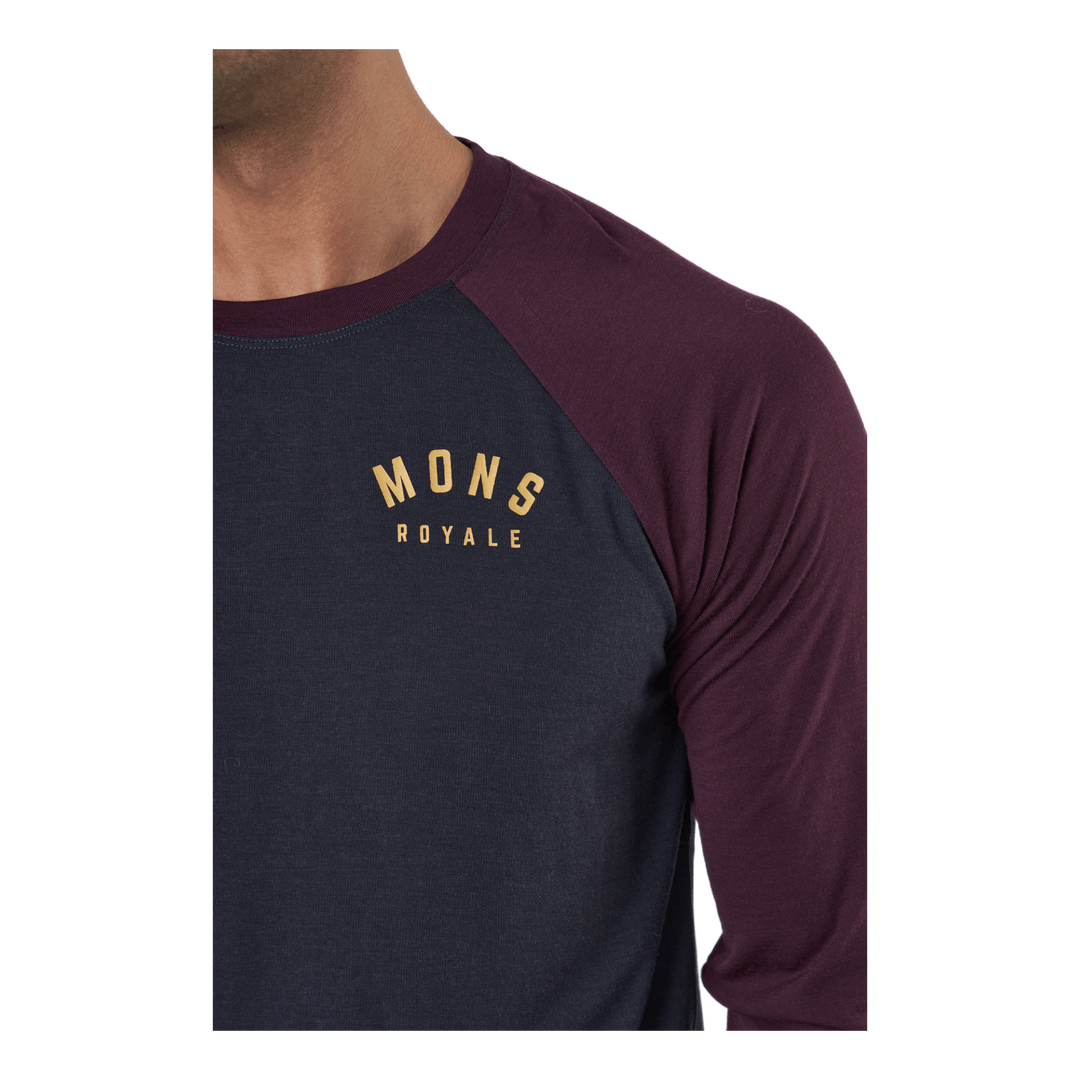 Icon Raglan Wine / 9 Iron