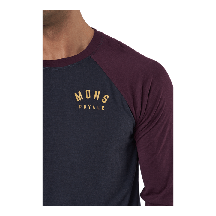 Icon Raglan Wine / 9 Iron