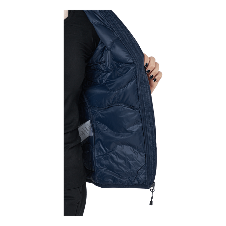 W Helium Hood Jacket Blue Shadow