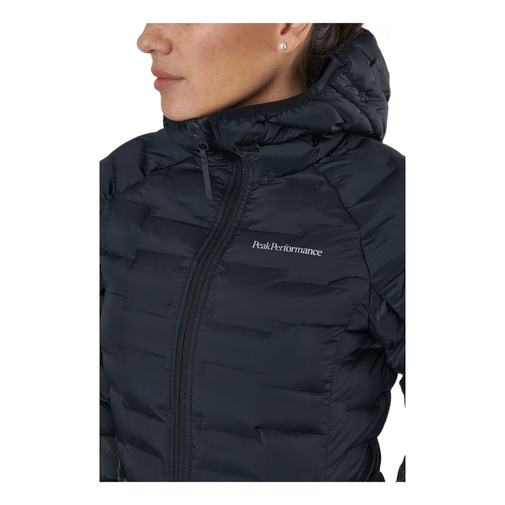 W Argon Light Hood Jacket Black