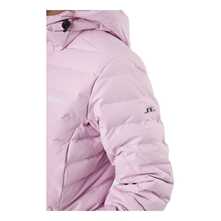 W Thermic Ski Down Jacket Pink Lavender
