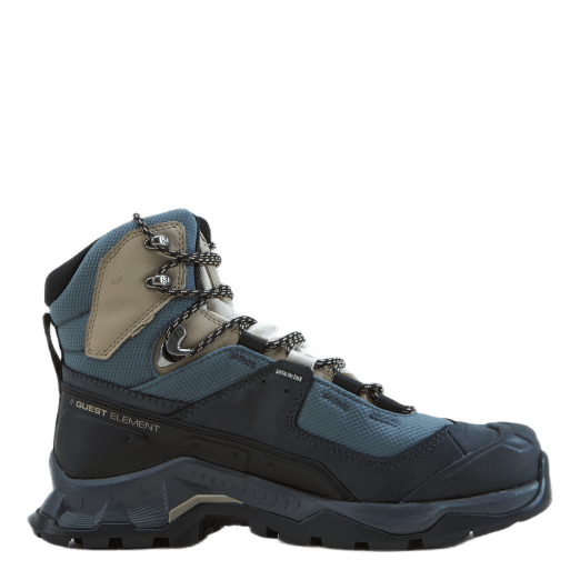 Salomon Women's Quest Element Gore-tex Hiking Boots, Ebony/Rainy