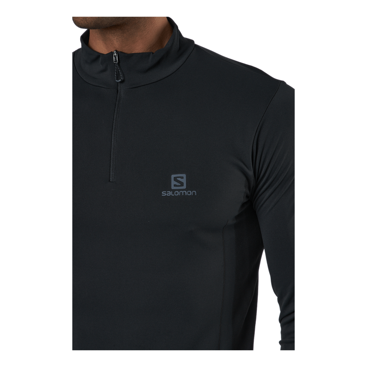 Explore Seamless Half Zip Black