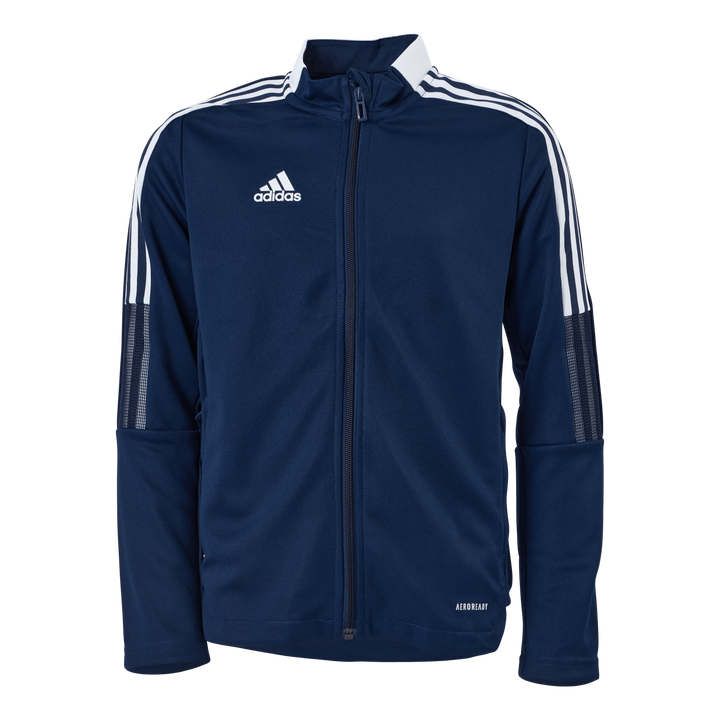 Tiro21 Track Jacket Youth Team Navy Blue