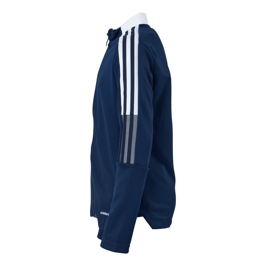 Tiro21 Track Jacket Youth Team Navy Blue