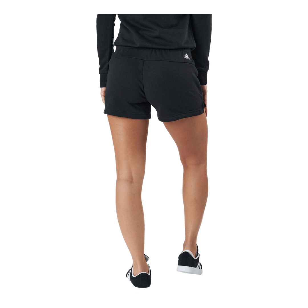 Essentials Slim Shorts Black / White